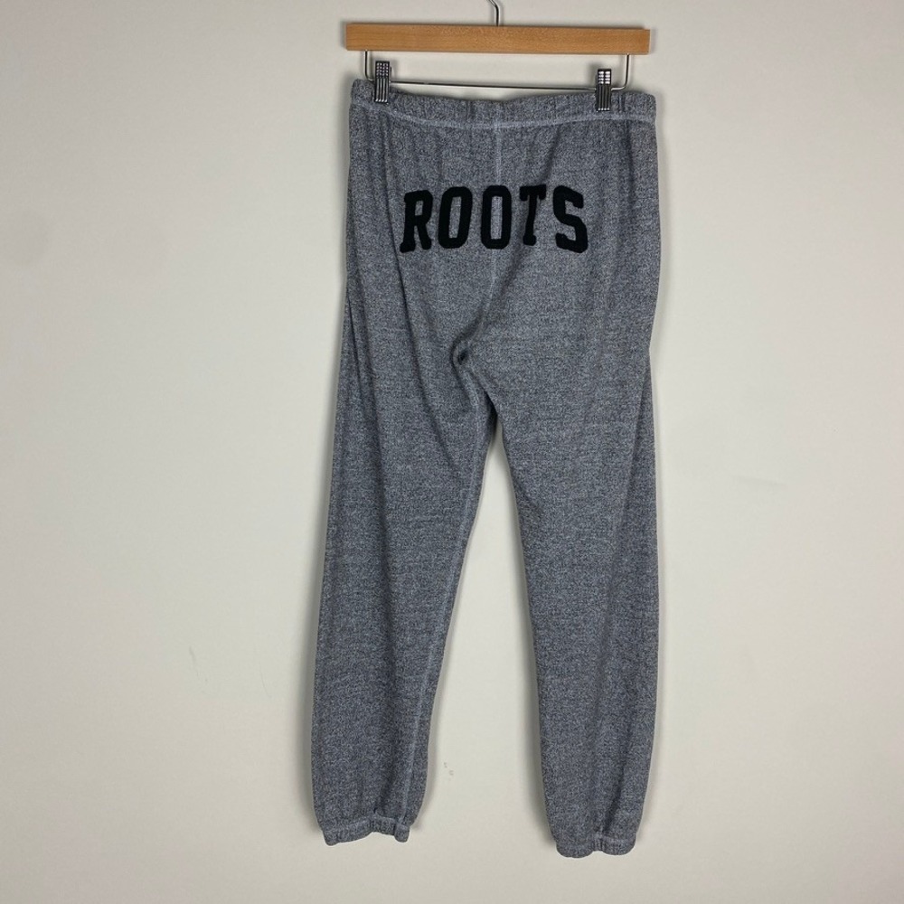 Roots Sweatpants Womens Small Joggers Logo Spellout Casual Comfort